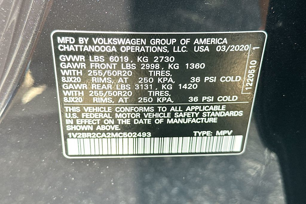 Thumbnail: 2021 Volkswagen Atlas - 18