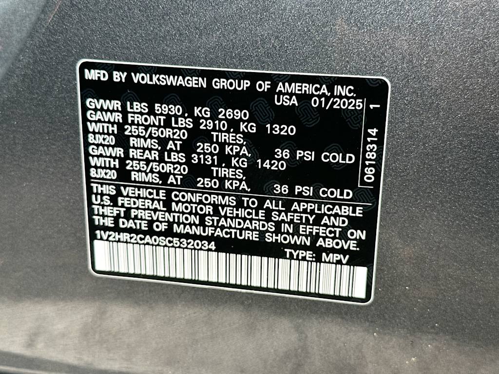Thumbnail: 2025 Volkswagen Atlas - 18