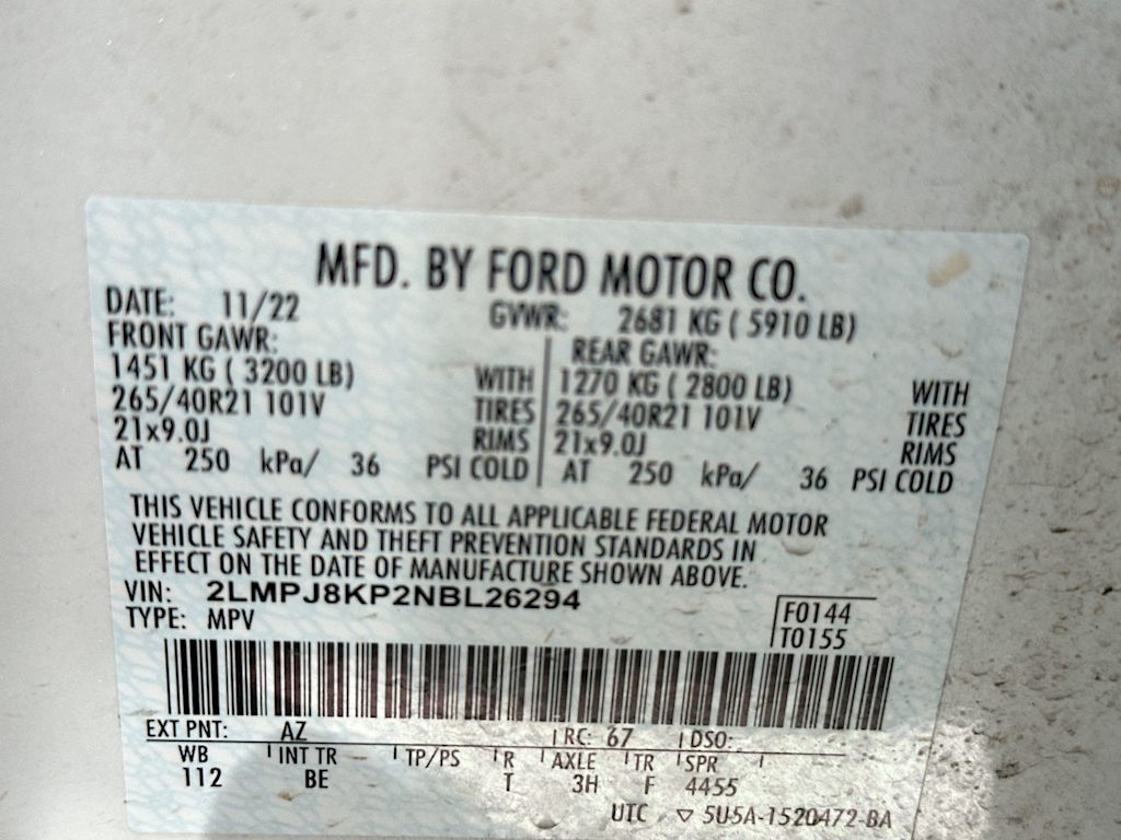 Thumbnail: 2022 Lincoln Nautilus - 17