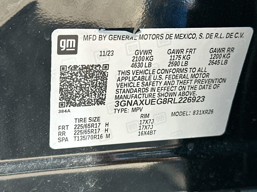 Thumbnail: 2024 Chevrolet Equinox - 18