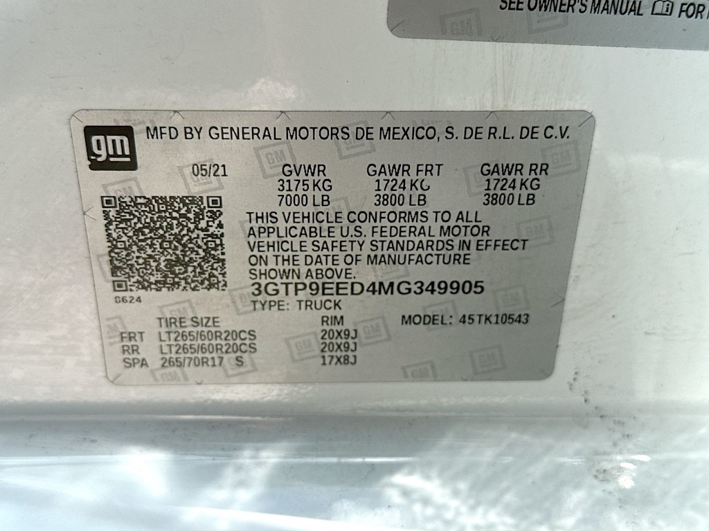 Thumbnail: 2021 GMC Sierra 1500 - 16
