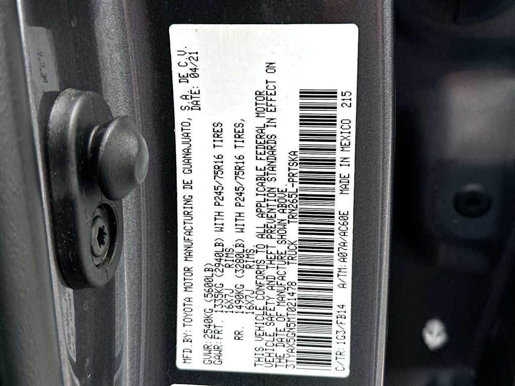 Thumbnail: 2021 Toyota Tacoma - 18