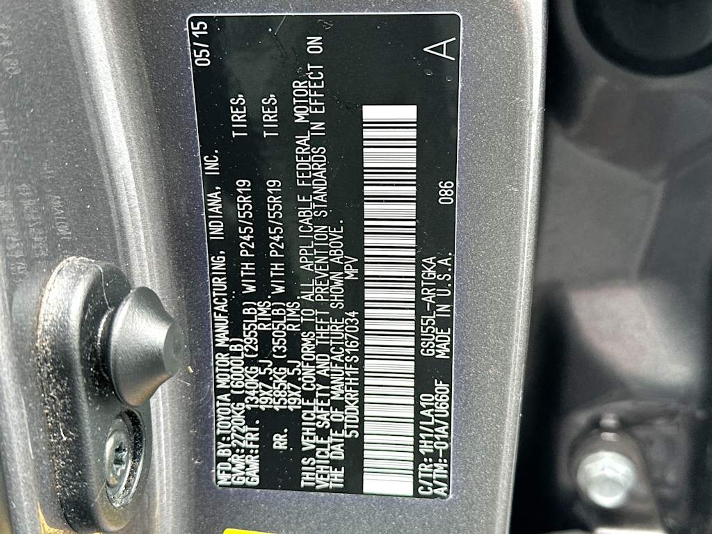 Thumbnail: 2015 Toyota Highlander - 18