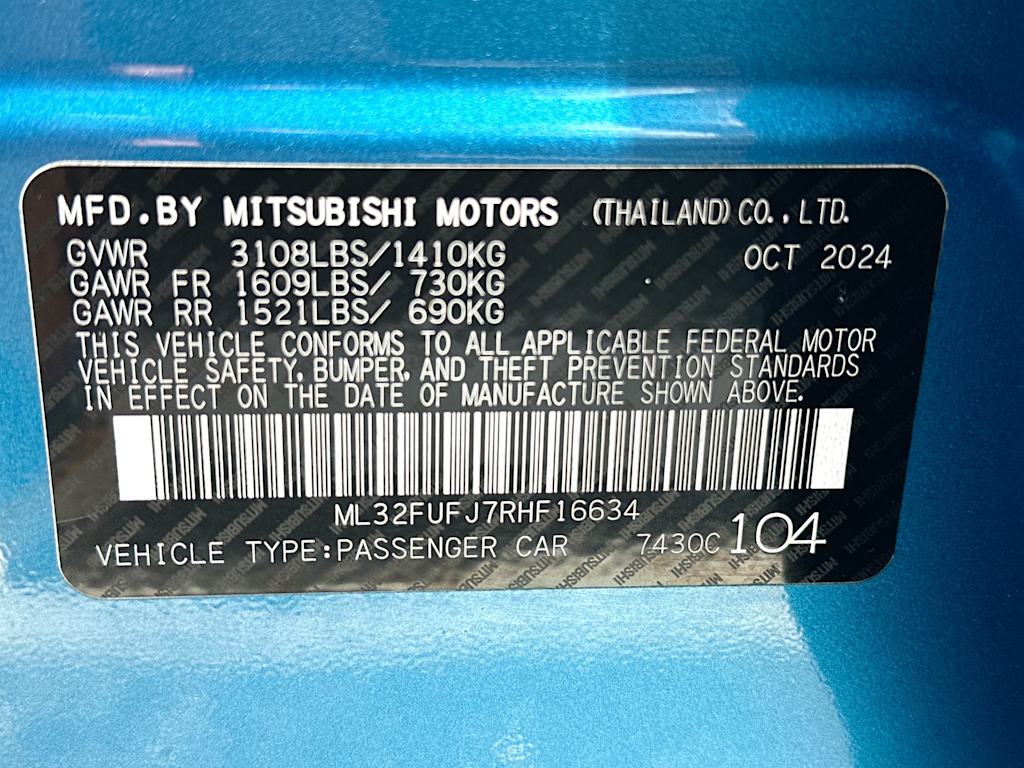 Thumbnail: 2024 Mitsubishi Mirage G4 - 18