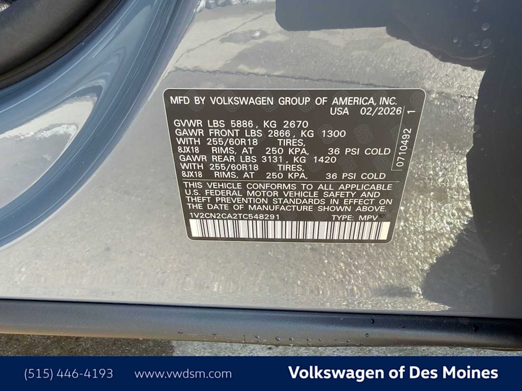 Thumbnail: 2026 Volkswagen Atlas - 19