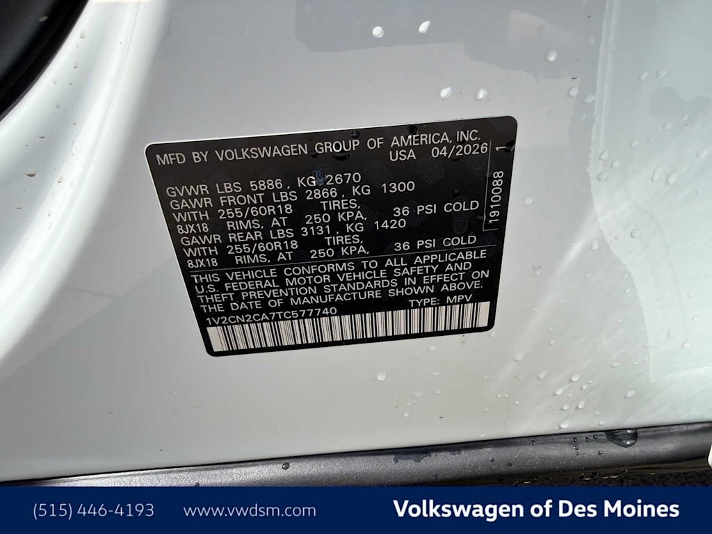 Thumbnail: 2026 Volkswagen Atlas - 19