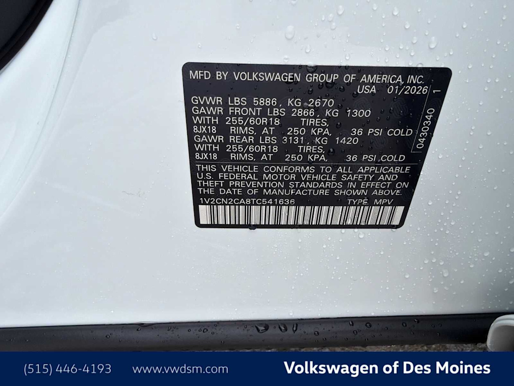 Thumbnail: 2026 Volkswagen Atlas - 19