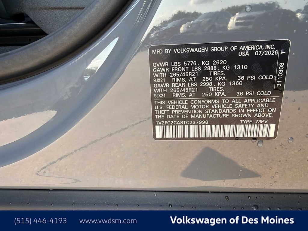 Thumbnail: 2026 Volkswagen Atlas - 19