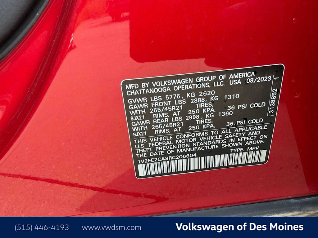 Thumbnail: 2024 Volkswagen Atlas - 20