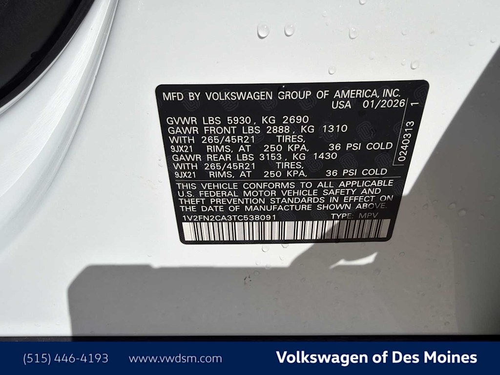 Thumbnail: 2026 Volkswagen Atlas - 19