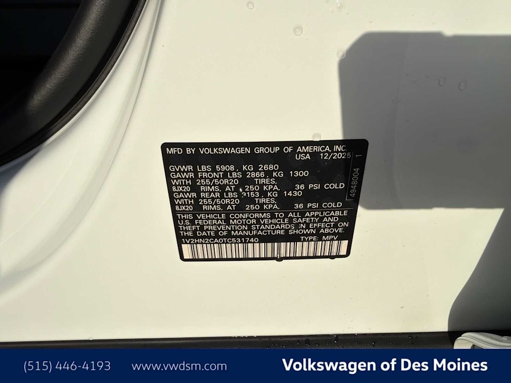 Thumbnail: 2026 Volkswagen Atlas - 19
