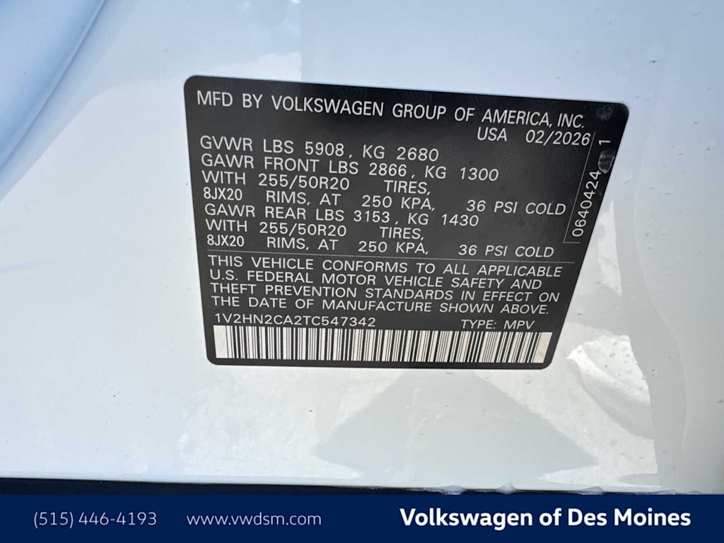 Thumbnail: 2026 Volkswagen Atlas - 20