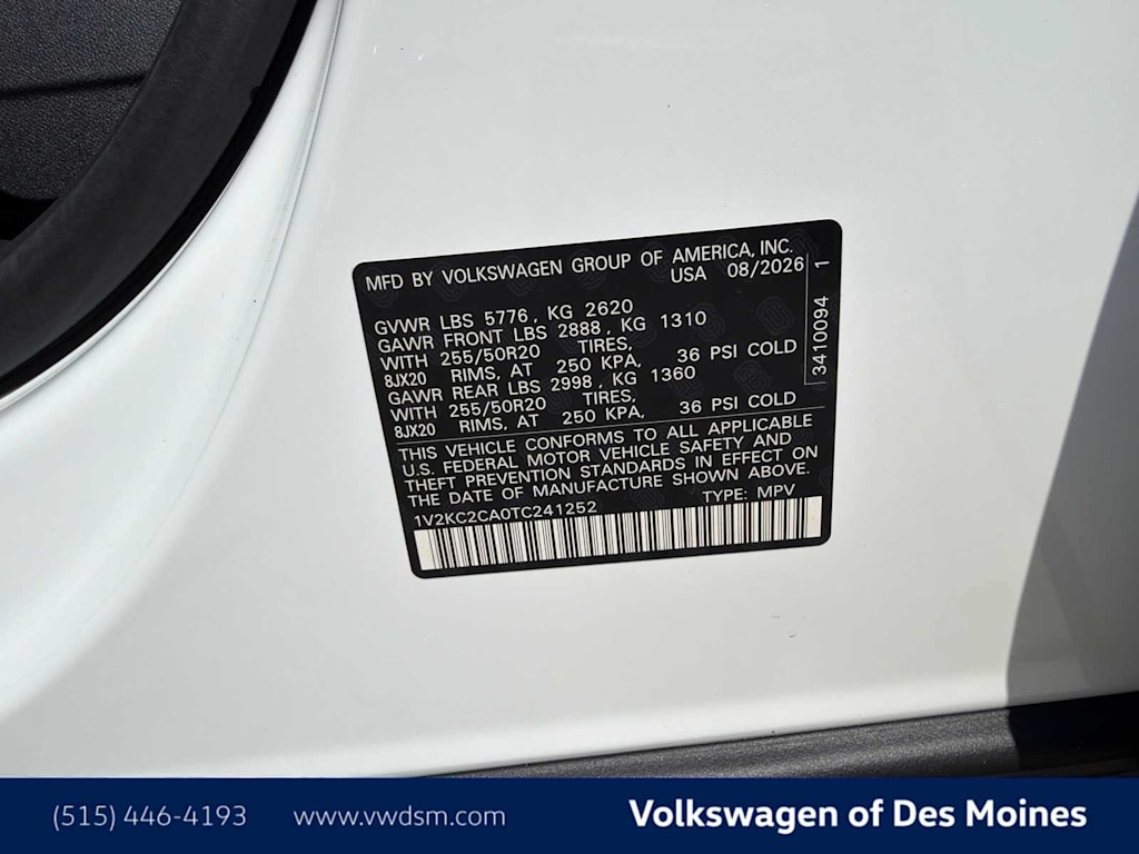 Thumbnail: 2026 Volkswagen Atlas - 20