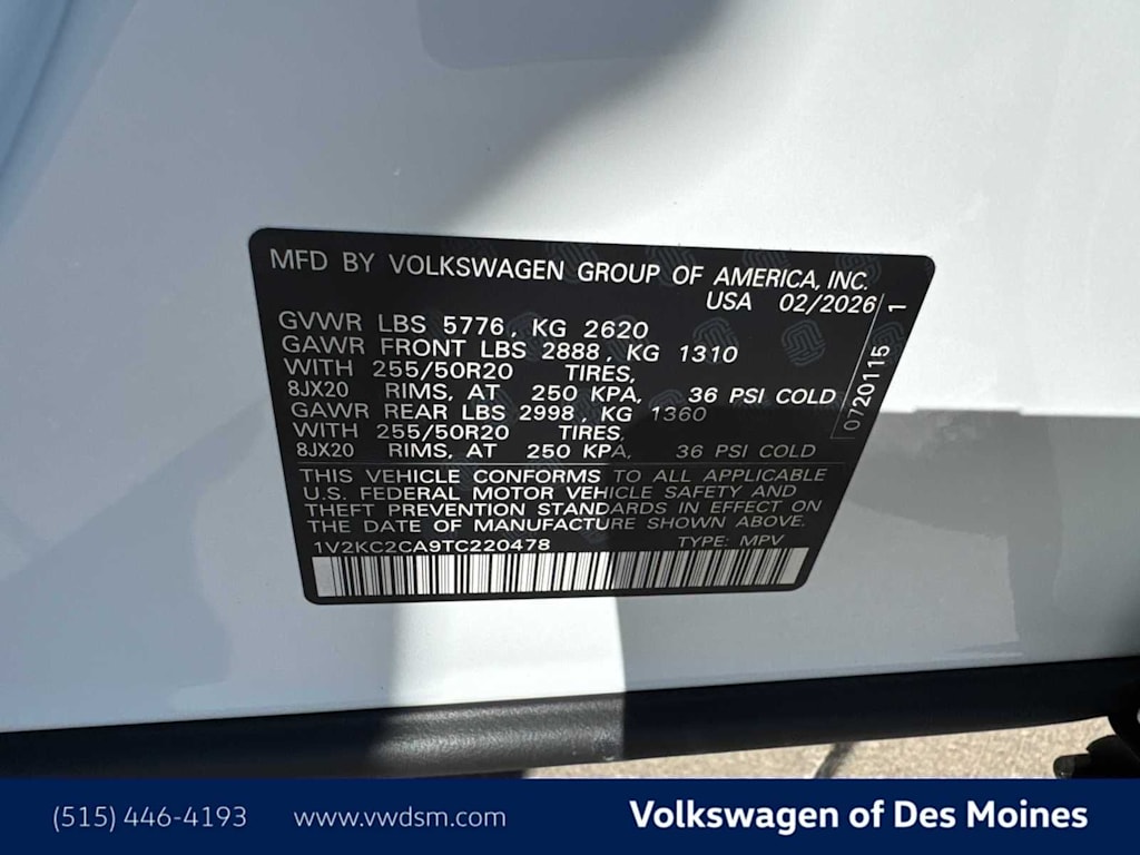 Thumbnail: 2026 Volkswagen Atlas - 20