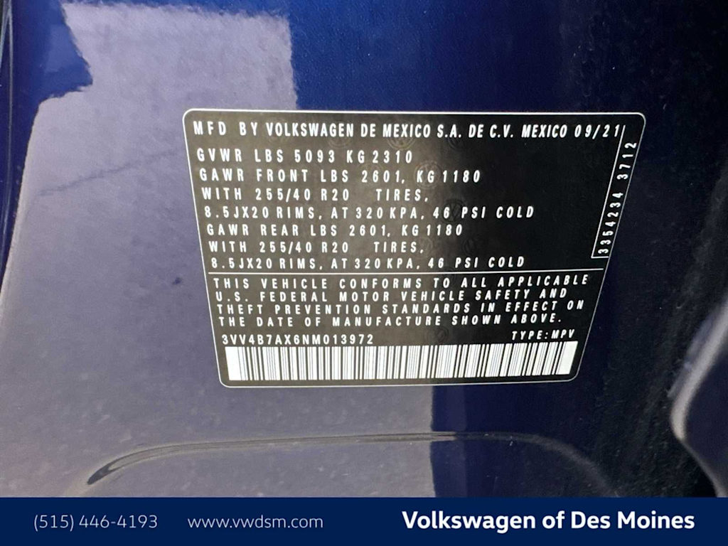 Thumbnail: 2022 Volkswagen Tiguan - 20