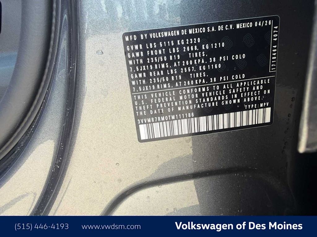 Thumbnail: 2026 Volkswagen Tiguan - 19