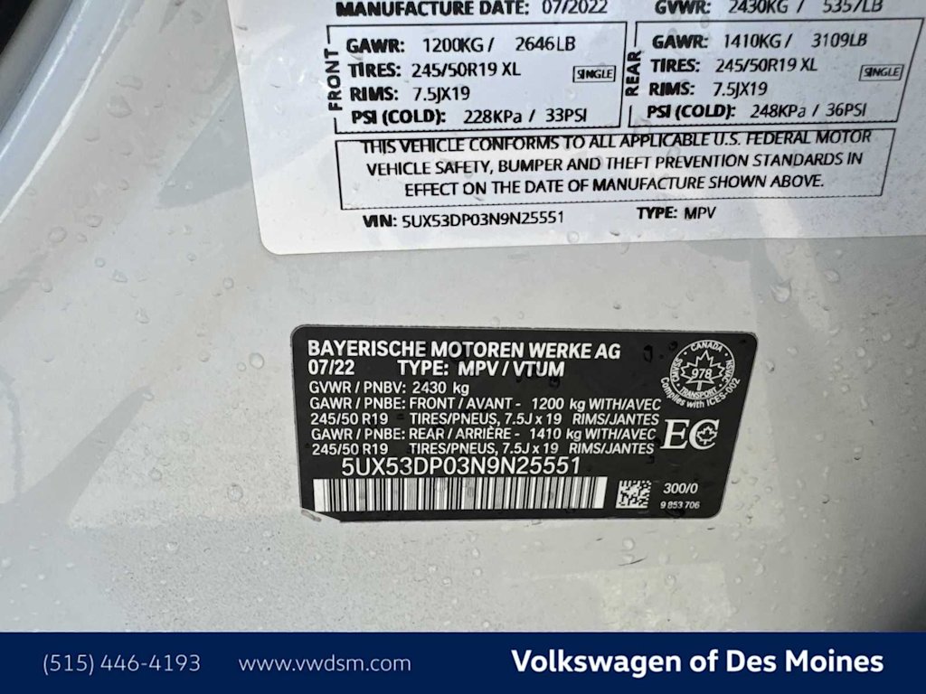 Thumbnail: 2022 BMW X3 - 20