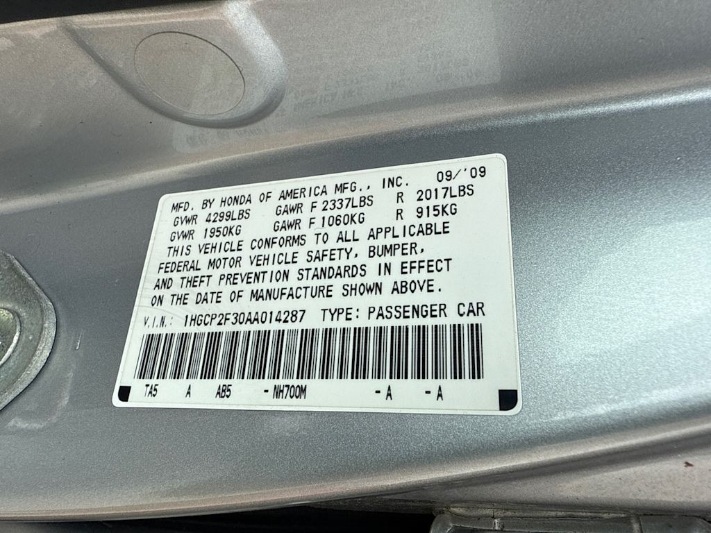Thumbnail: 2010 Honda Accord - 18