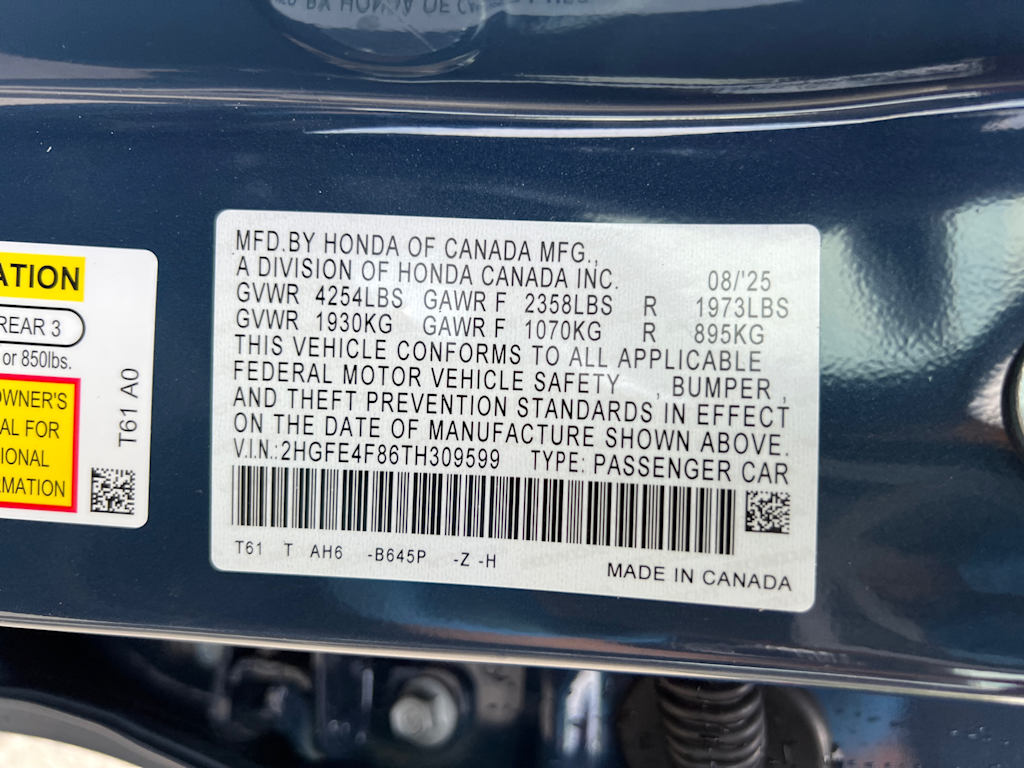 Thumbnail: 2026 Honda Civic - 19