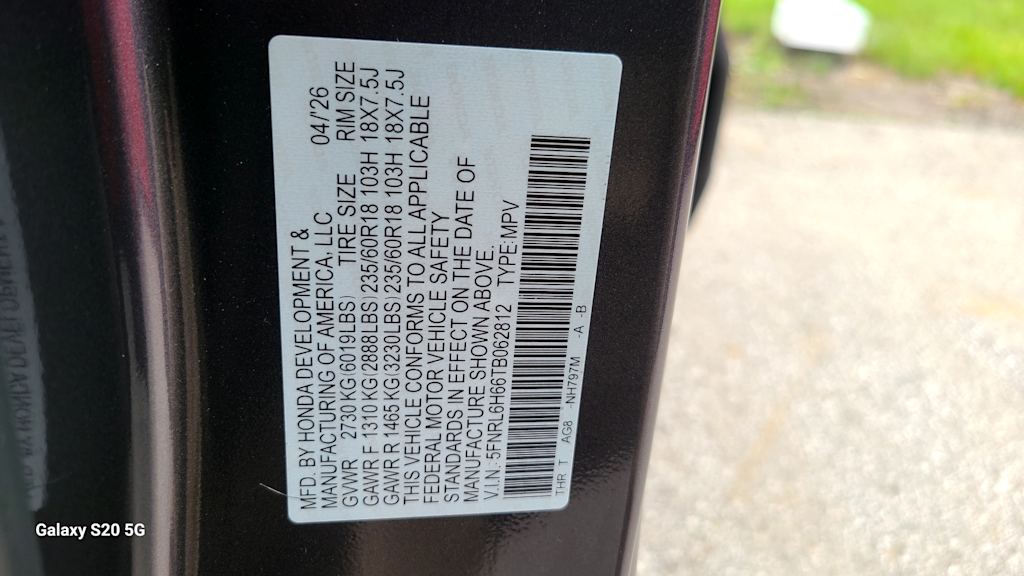 2026 Honda Odyssey EX-L - Photo 12