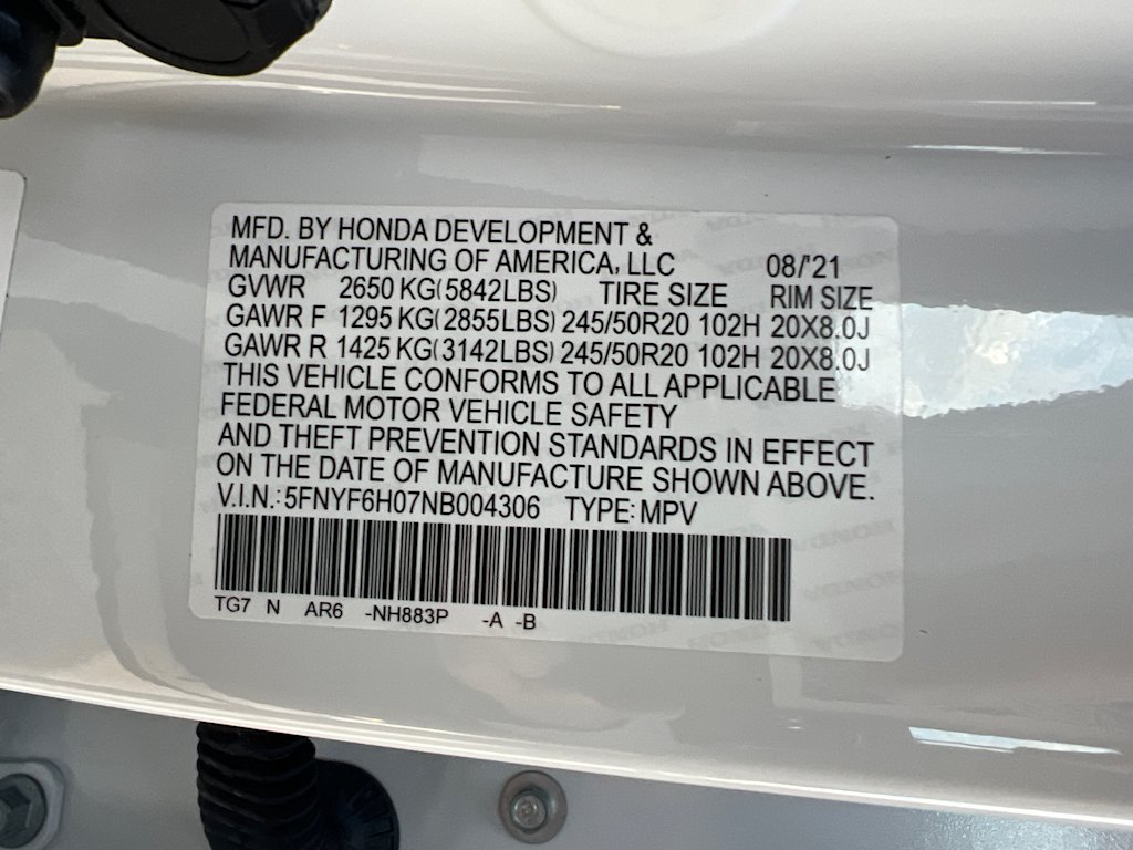 Thumbnail: 2022 Honda Pilot - 20