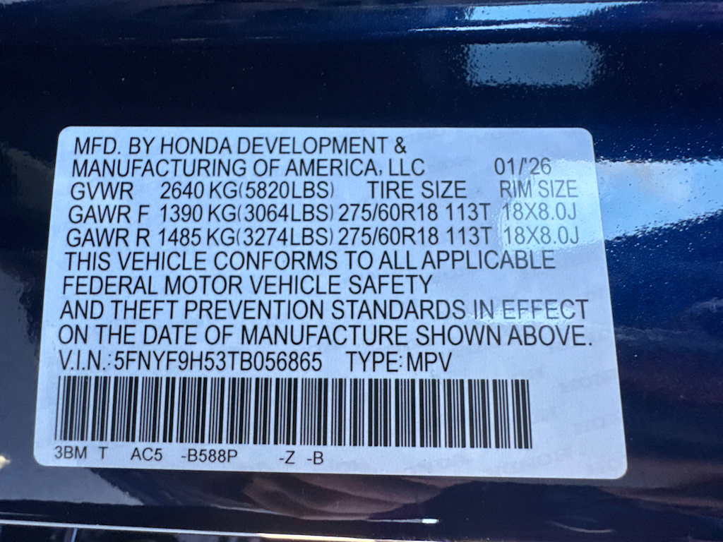 Thumbnail: 2026 Honda Passport - 21