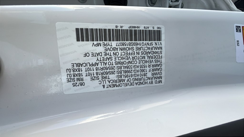 Thumbnail: 2025 Honda Pilot - 22