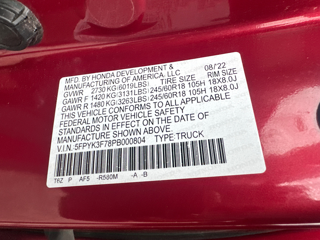 Thumbnail: 2023 Honda Ridgeline - 24