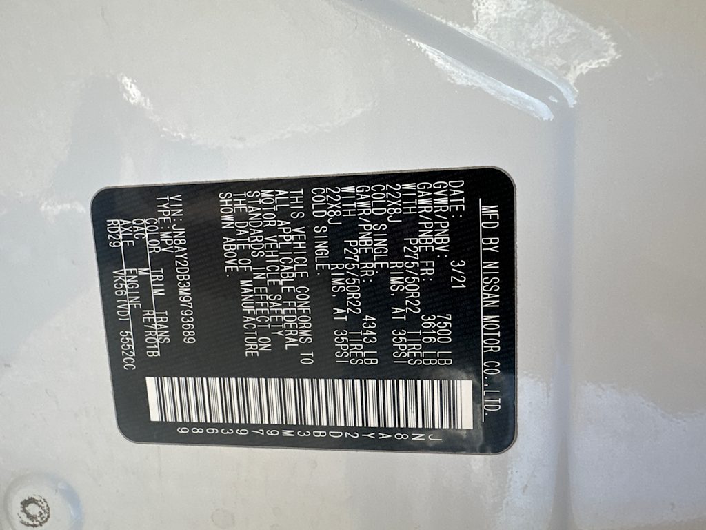 Thumbnail: 2021 Nissan Armada - 23