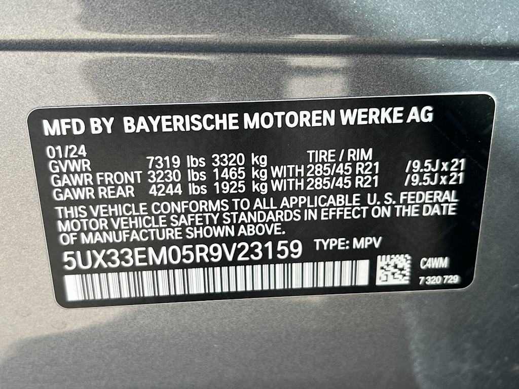 2024 BMW X7 M60i 19