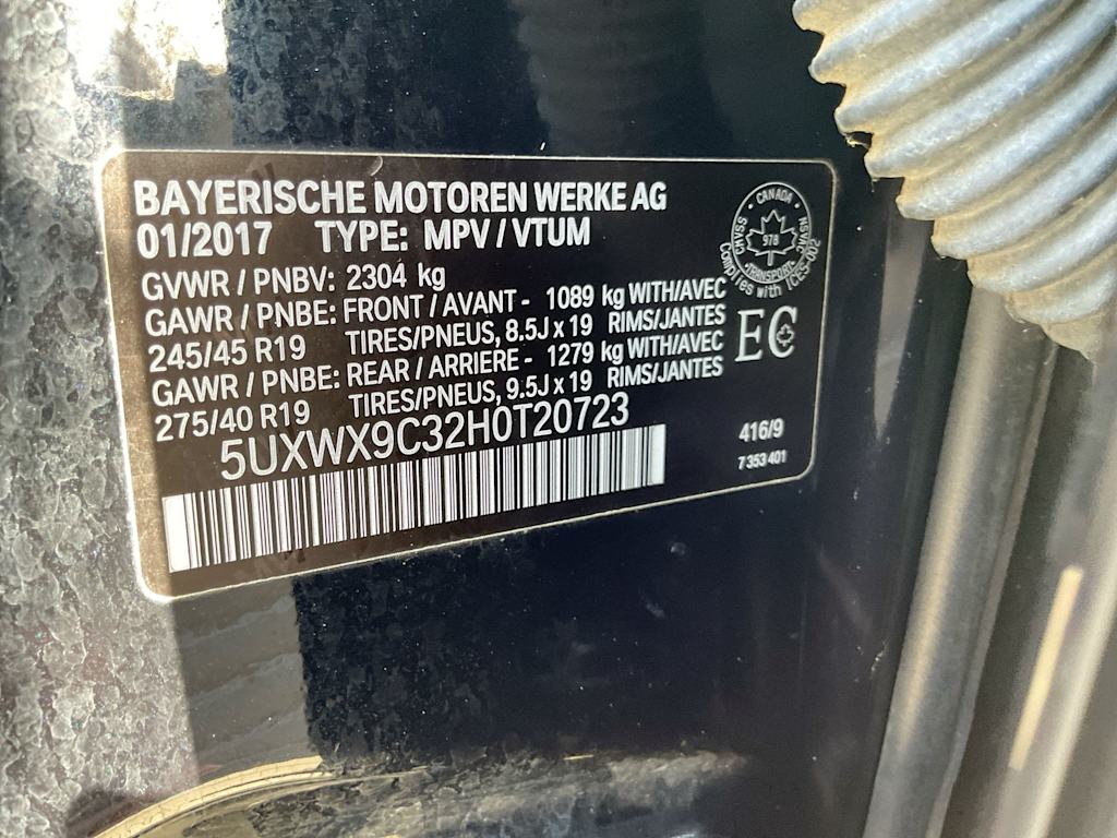 2017 BMW X3 xDrive28i 20