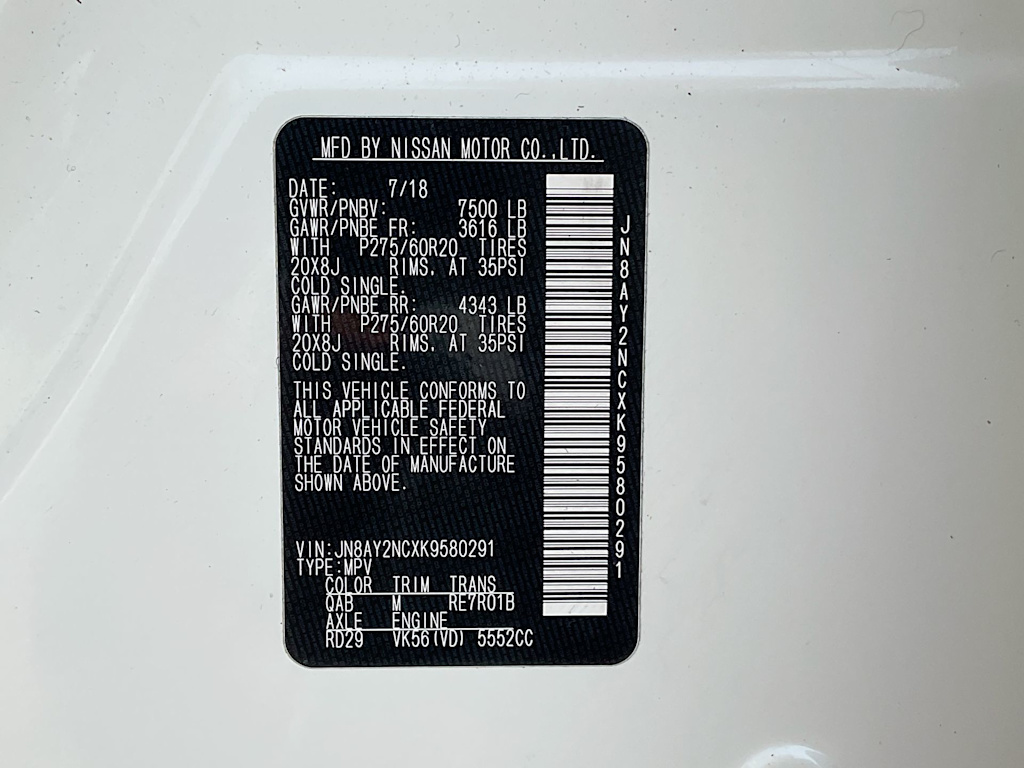 Thumbnail: 2019 Nissan Armada - 19