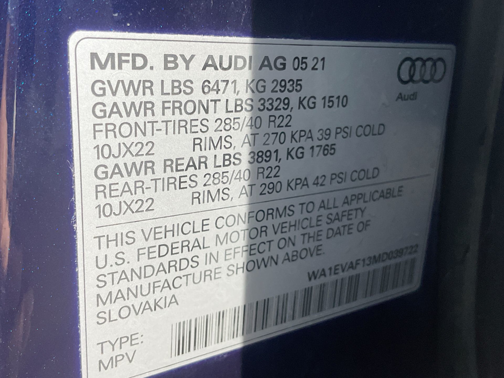 Thumbnail: 2021 Audi Q8 - 39