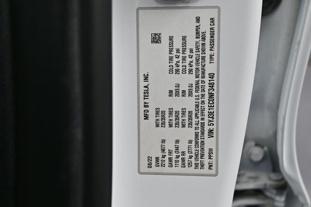 Thumbnail: 2022 Tesla Model 3 - 12