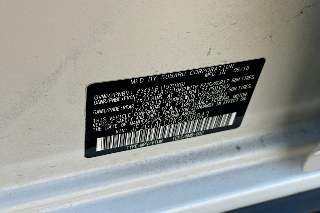 Thumbnail: 2019 Subaru Crosstrek - 17