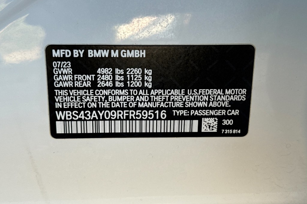 Thumbnail: 2024 BMW M3 - 16