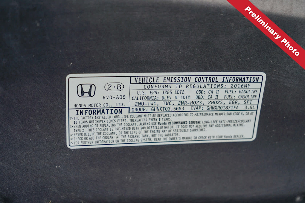 Thumbnail: 2016 Honda Odyssey - 11