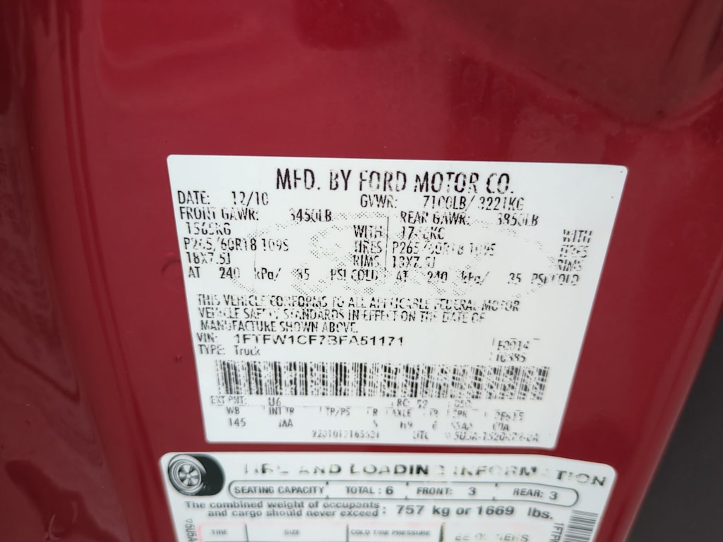 Thumbnail: 2011 Ford F-150 - 16