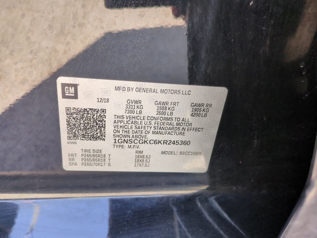 2019 Chevrolet Suburban 1500 LS 19
