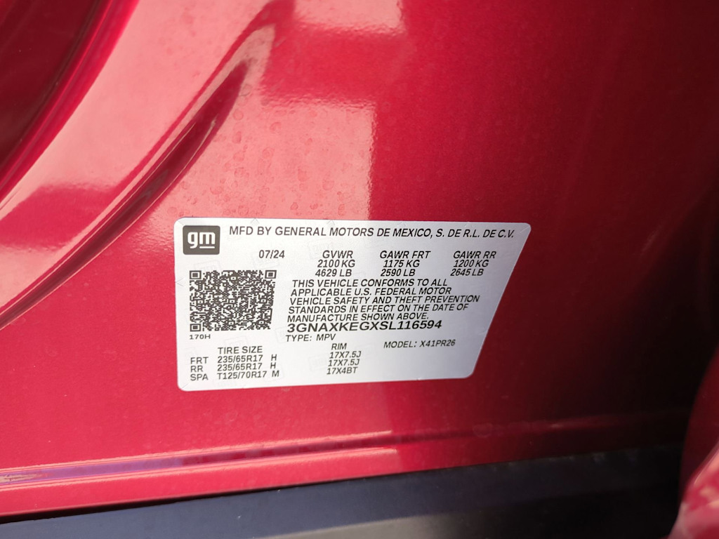 Thumbnail: 2025 Chevrolet Equinox - 18