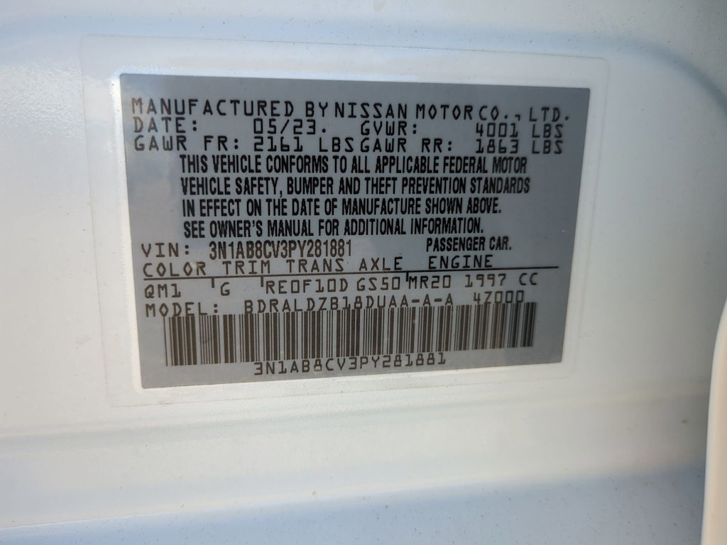 2023 Nissan Sentra SV 19