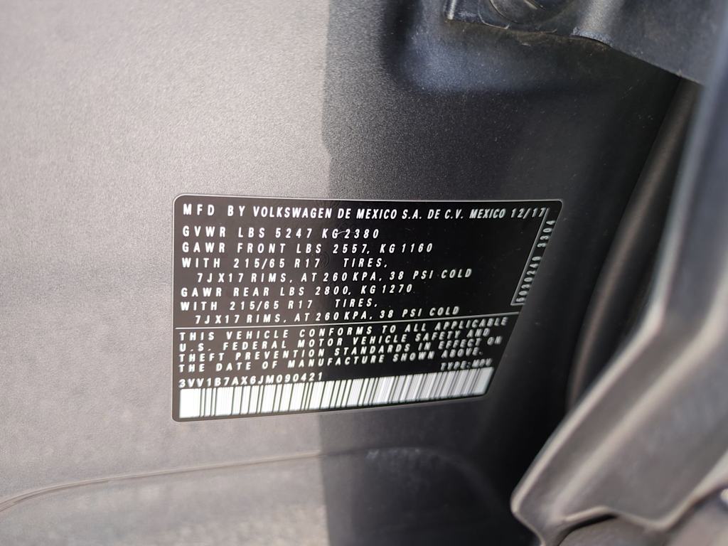 Thumbnail: 2018 Volkswagen Tiguan - 19