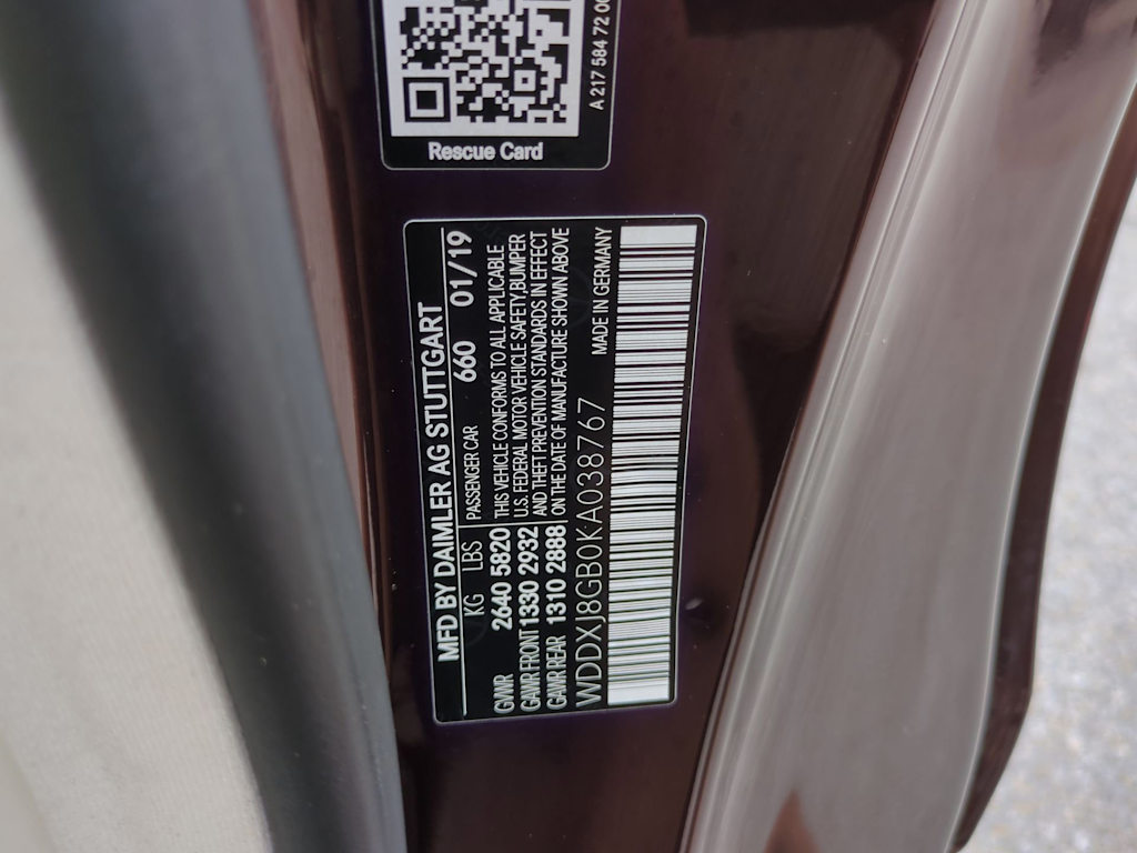 2019 Mercedes-Benz S-Class S 560 17