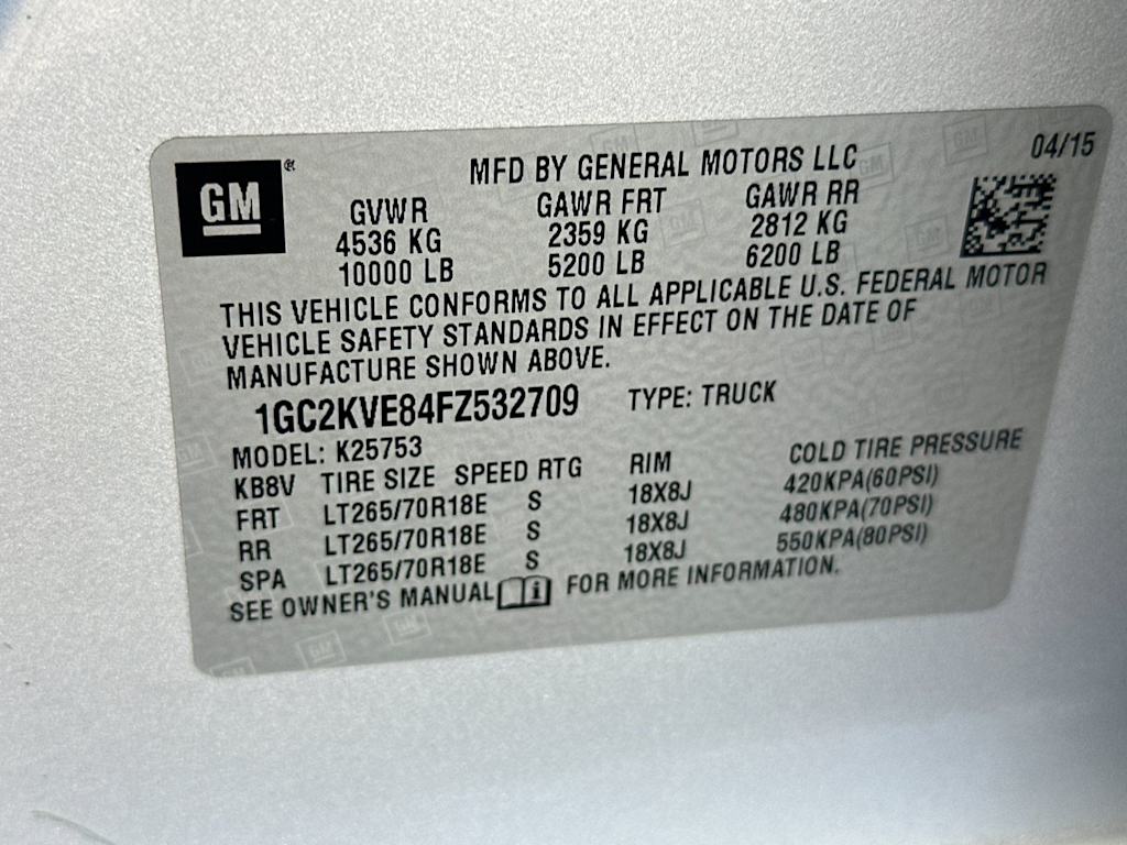 Thumbnail: 2015 Chevrolet Silverado 2500 - 15