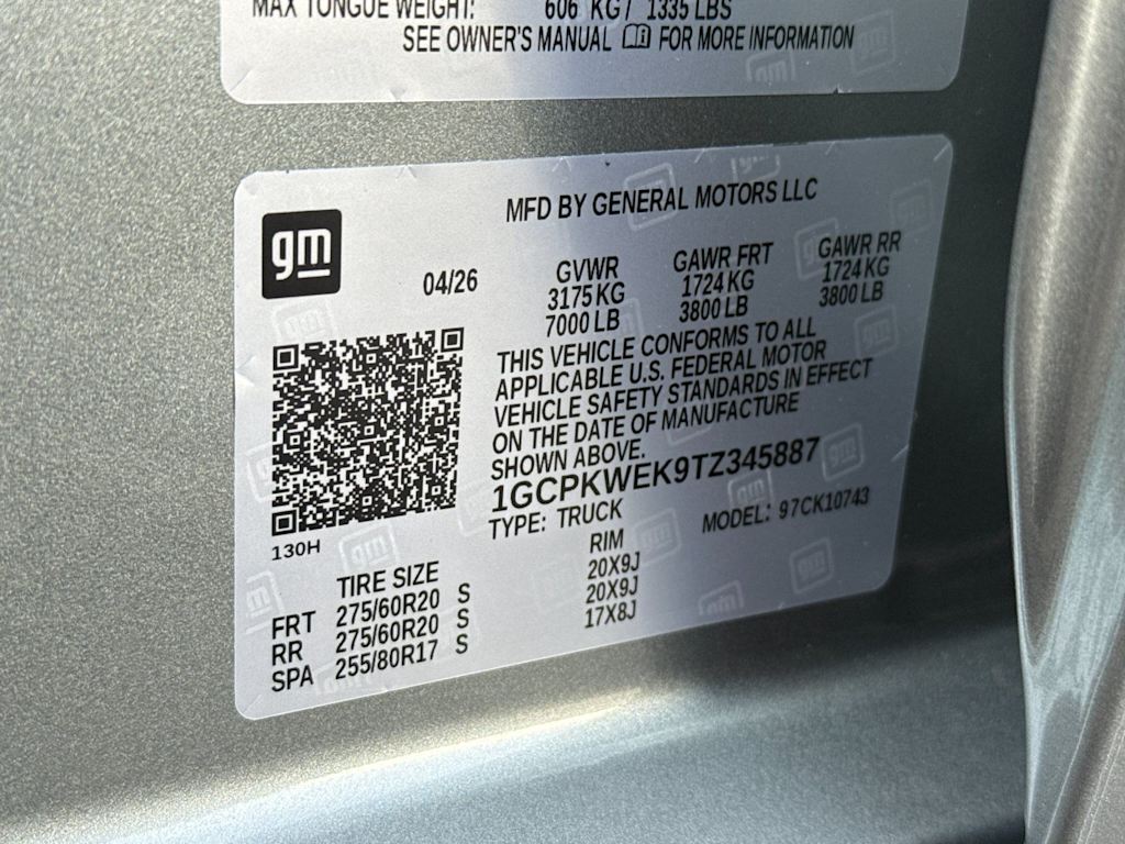 Thumbnail: 2026 Chevrolet Silverado 1500 - 14