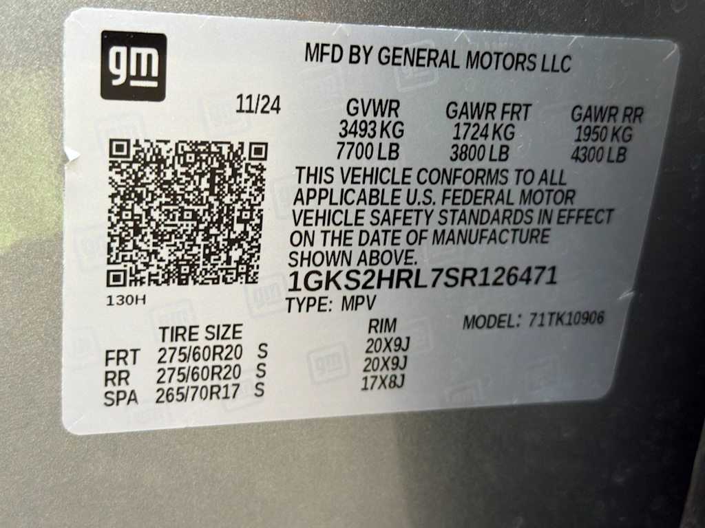 Thumbnail: 2025 GMC Yukon XL - 17