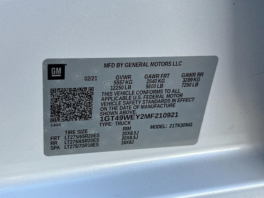 Thumbnail: 2021 GMC Sierra 3500 - 14