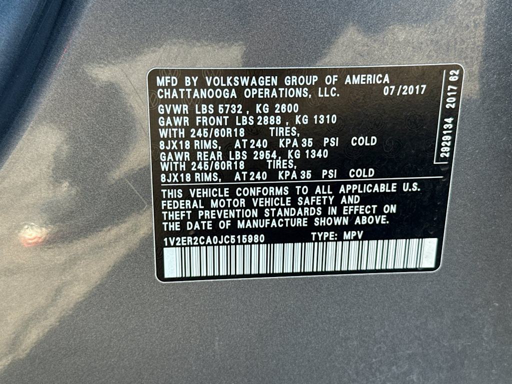 Thumbnail: 2018 Volkswagen Atlas - 17