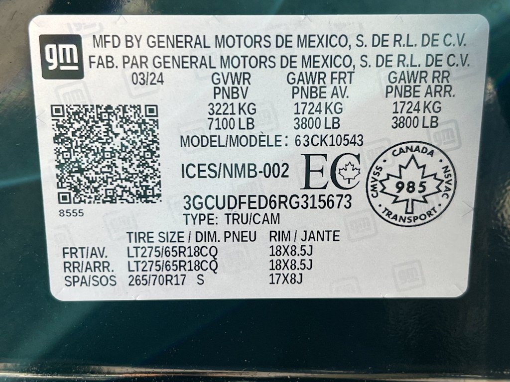 2024 Chevrolet Silverado 1500 LT 15