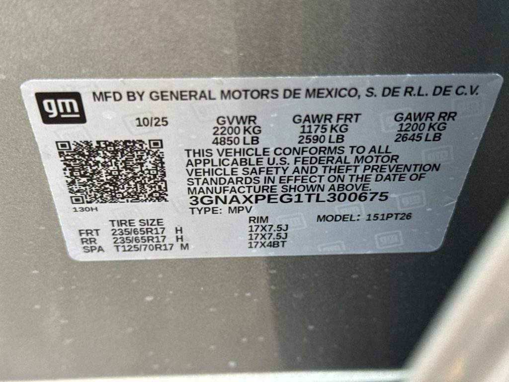 Thumbnail: 2026 Chevrolet Equinox - 17